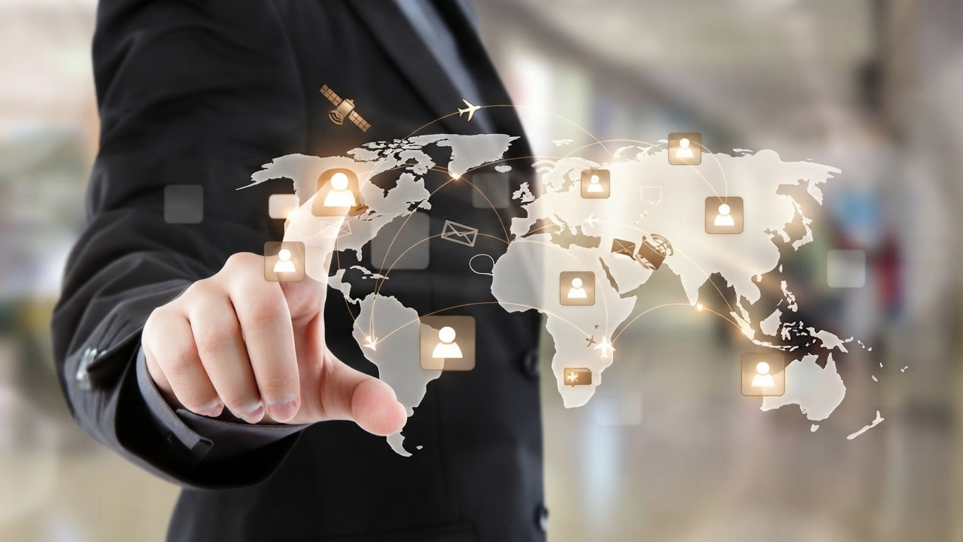 A global network connecting overseas clients to services